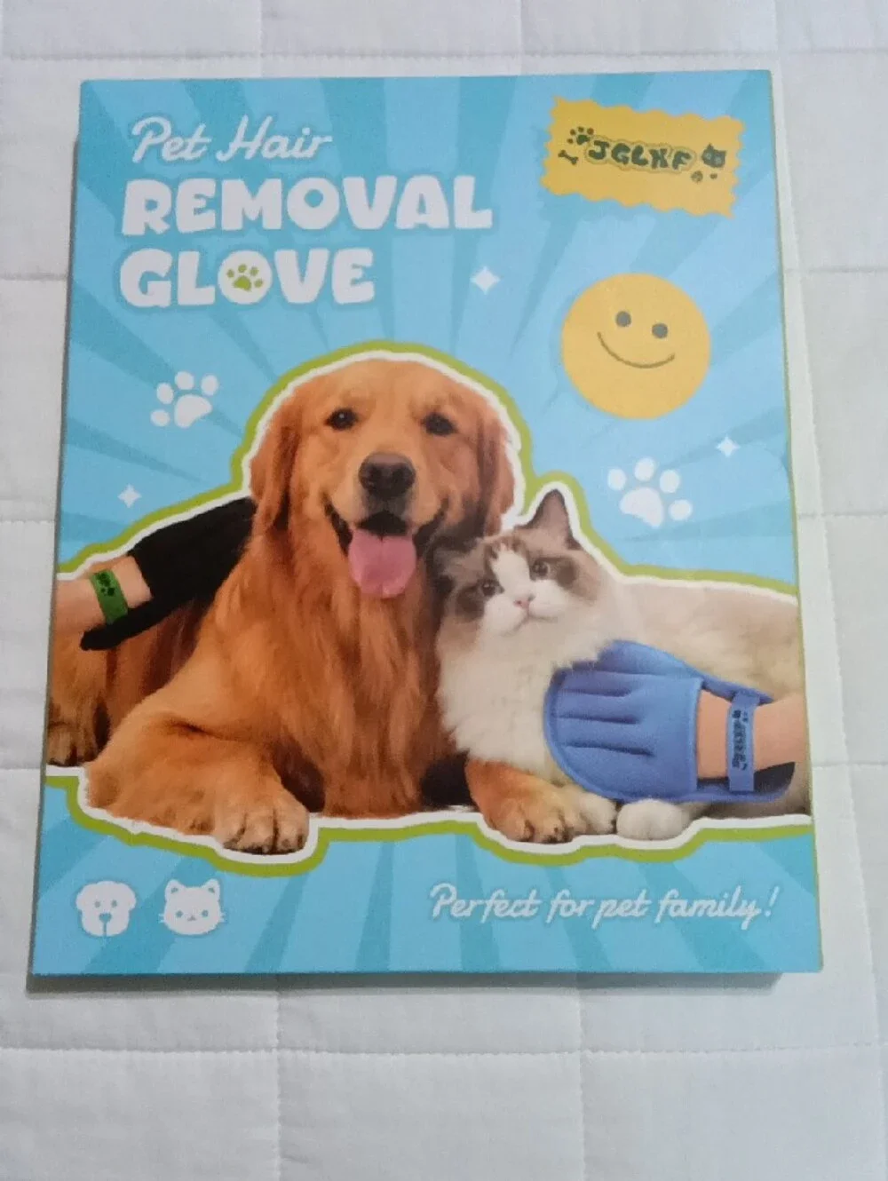 Upgraded Pet Hair Removal Electrostatic Glove for Dogs 🐶 & Cats 😺.